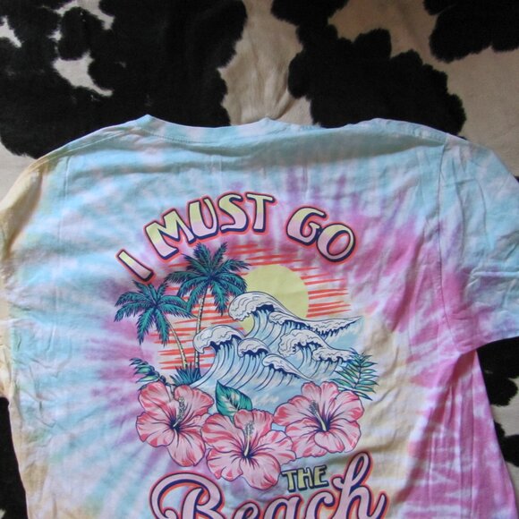 BENNY & BELLE BEACH TIE DYED TSHIRT NWT - Picture 6 of 10